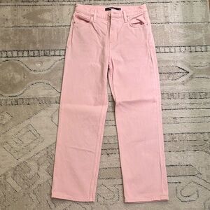 Hudson Jeans Women's Straight Leg in Light Pink